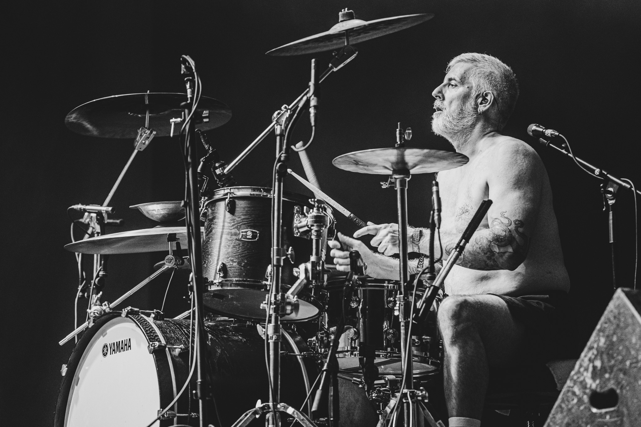 Bild vom Liveauftritt der Band Mantar beim Summer Breeze 2025