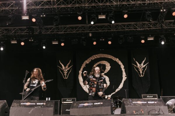 Bild vom Liveauftritt der Band 3 Inches of blood beim Summer Breeze 2025