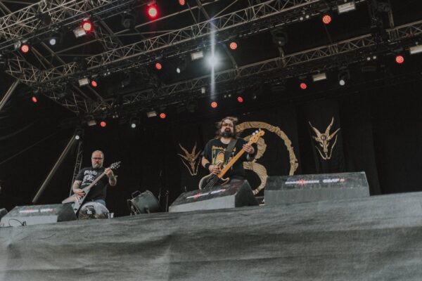 Bild vom Liveauftritt der Band 3 Inches of blood beim Summer Breeze 2025