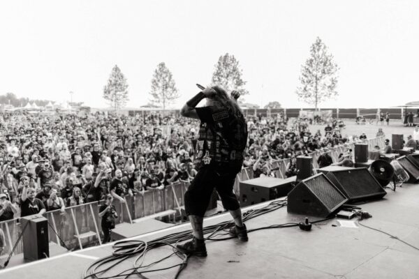 Bild vom Liveauftritt der Band 3 Inches of blood beim Summer Breeze 2025
