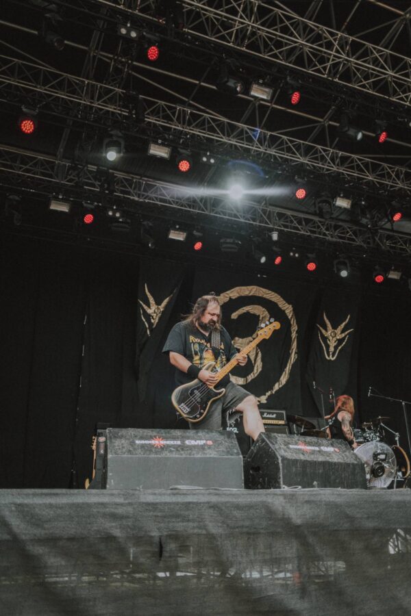 Bild vom Liveauftritt der Band 3 Inches of blood beim Summer Breeze 2025