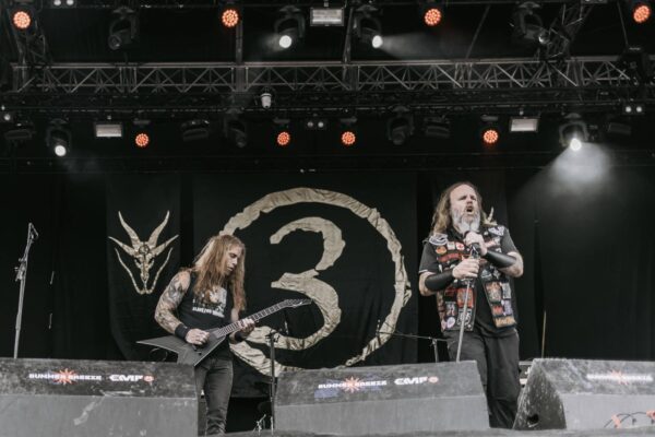 Bild vom Liveauftritt der Band 3 Inches of blood beim Summer Breeze 2025