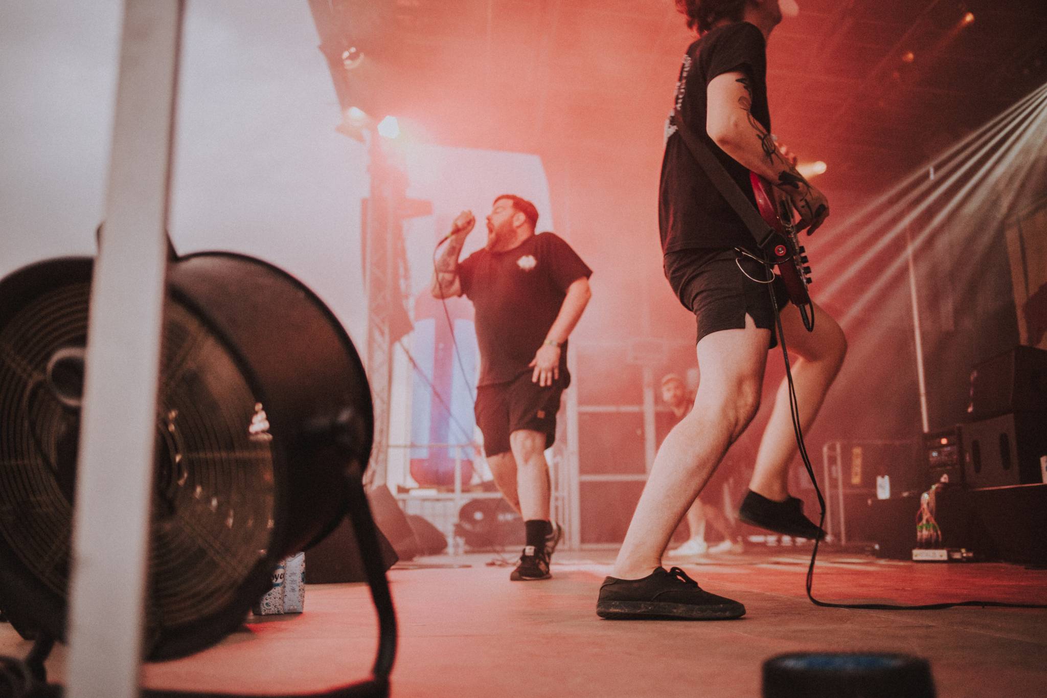 Bild vom Liveauftritt der Band Ancst beim Summer Breeze 2025