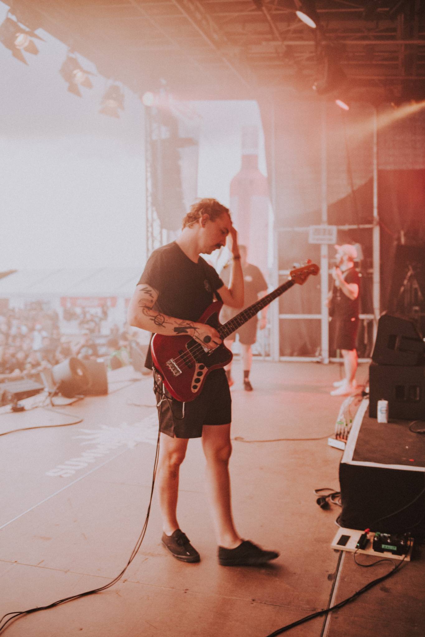 Bild vom Liveauftritt der Band Ancst beim Summer Breeze 2025